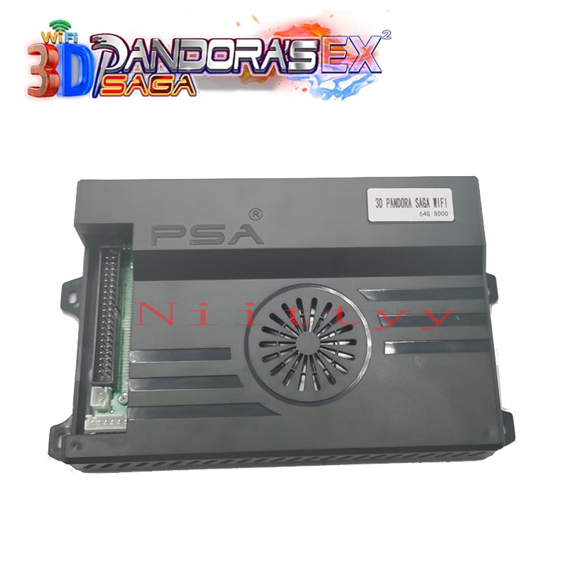 Arcade Game Cabinet - NOUVEAU Boîtier d'arcade 3D Pandora saga10000
