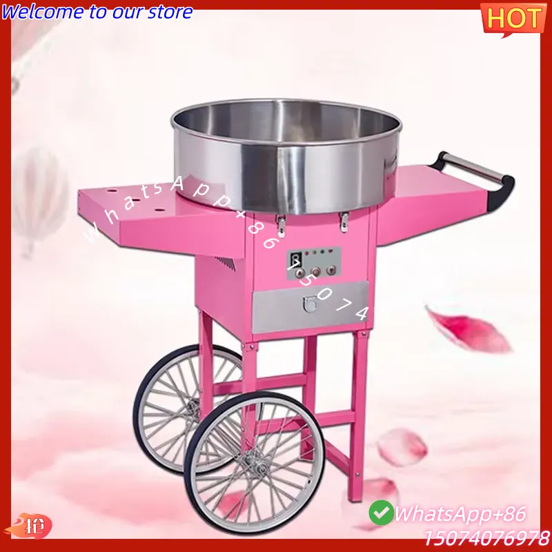 Candy Floss Machine - Machine à Barbe à Papa Électrique