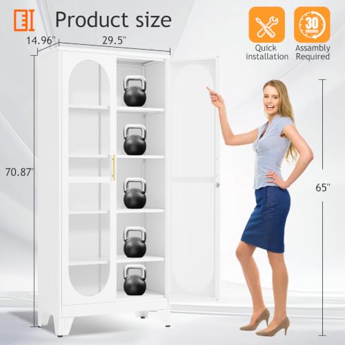 Vitrine de présentation verrou - Glass Cabinet Display avis et prix