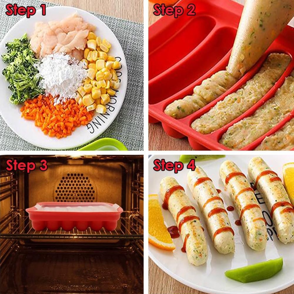 1 Moule en silicone 6 cavités  - Hot Dog Vending Cart avis et prix
