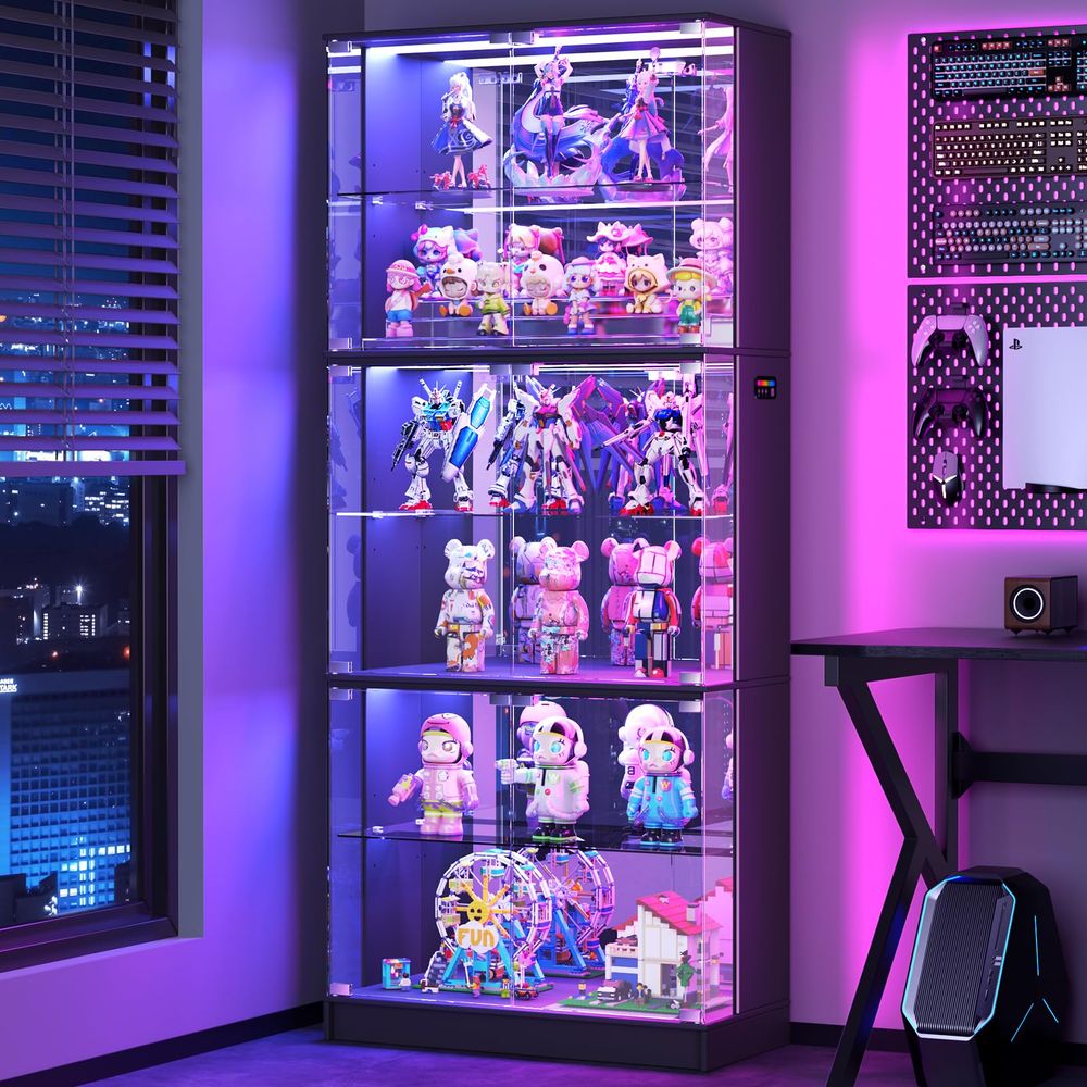 Vitrine avec portes en verre,  - Glass Cabinet Display avis et prix