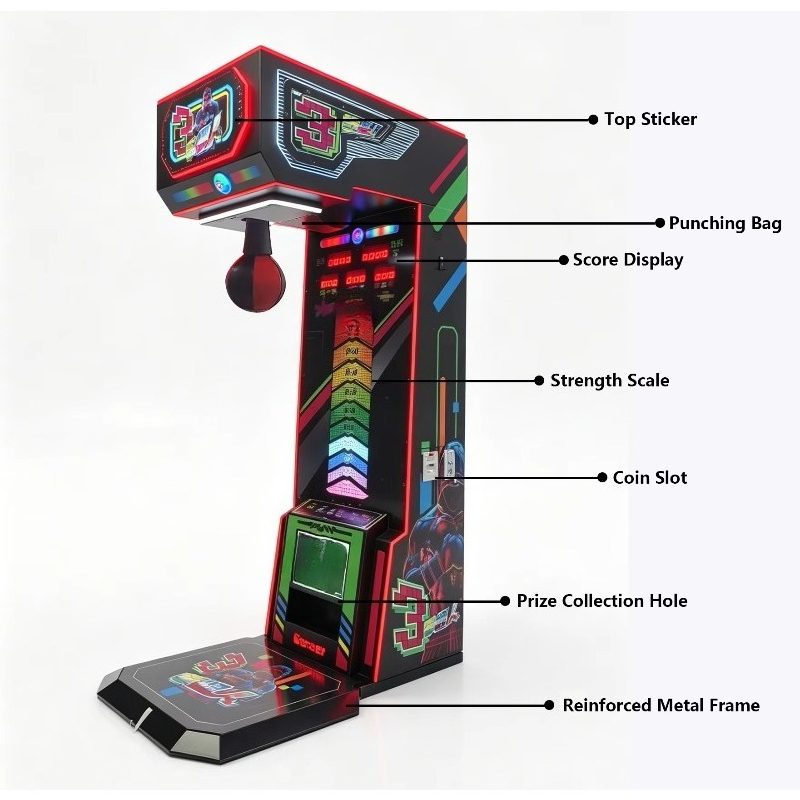 Machine de simulation de boxe  - Arcade Games & Vending Llc Photos avis et prix