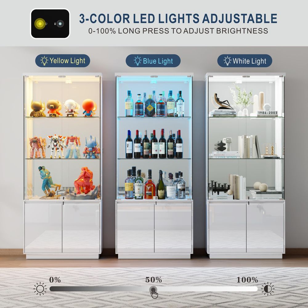 Vitrine de présentation avec p - Glass Cabinet Display avis et prix