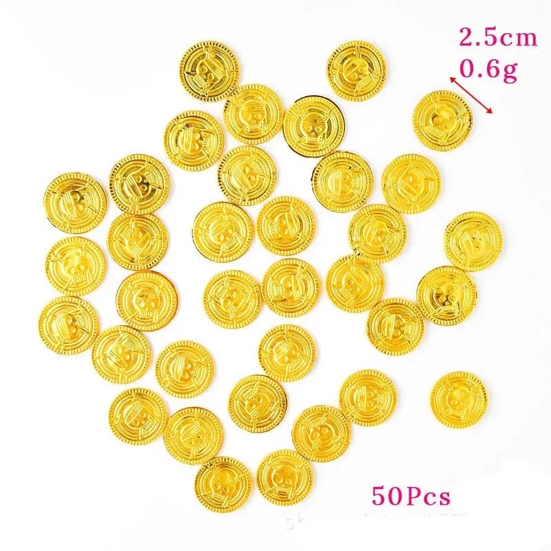 Pièces d'or de Pirate en plast - Arcade Game Coin avis et prix